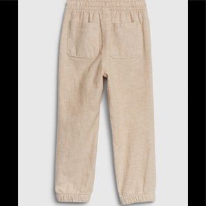 Toddler Slim Linen Pull-On Joggers